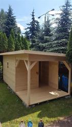 dřevěná zahradní dekorace „Dětský domek“ N11 botodre