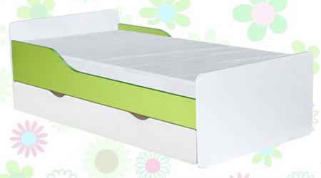 dětská postel včetně matrace a šuplete z dřevotřísky Baby Best vanma