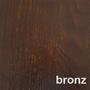 drewmet odstín dřeva bronz