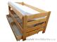dřevěná jednolůžková postel s úložným prostorem Arena chalup