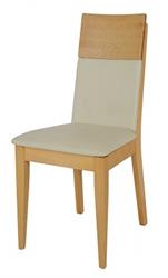 dřevěná čalouněna jídelní židle z masivního dřeva buk KT171 pacyg