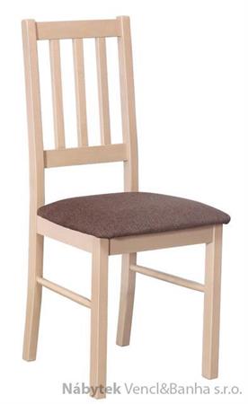 dřevěná čalouněná jídelní židle z masivu Boss 4 drewmi