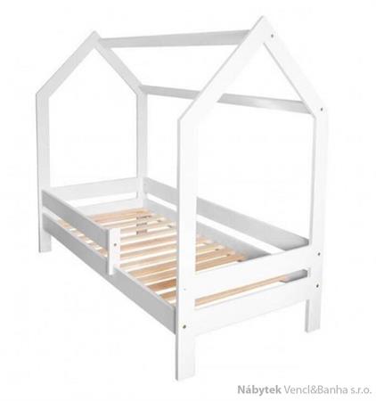 dětská postel dřevěná bílá Domek mixdre