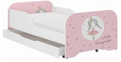 Dětská postel MIKI 160x80 PRINCESS woodentoys