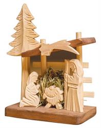 Dřevěný Vánoční Betlém GD506 pacyg