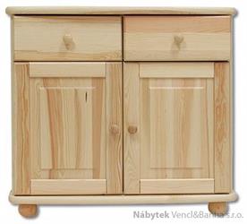 dřevěná kuchyňská skříňka dolní z masivního dřeva borovice KD139 pacyg