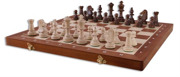 dřevěné šachy tradiční GD366 pacyg
