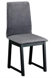 dřevěná čalouněná jídelní židle z masivu Hugo 6 drewmi