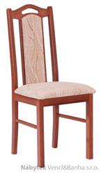 dřevěná jídelní židle z masivu čalouněná Boss 9 drewmi