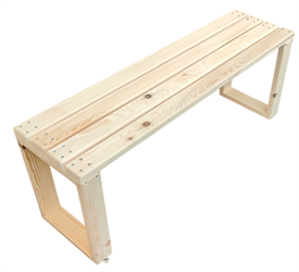 dřevěná zahradní lavice 120 superhit