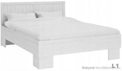 dvou lůžková postel 160x200 cm z dřevotřísky Prowansja L1 gala