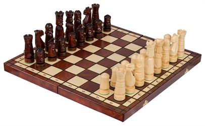 dřevěné šachy tradiční GD373 pacyg
