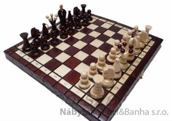 dřevěné šachy turistické Královské malé 113 mad