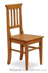 dřevěná rustikální stylová jídelní židle z masivního dřeva borovice Mexicana D22 euromeb