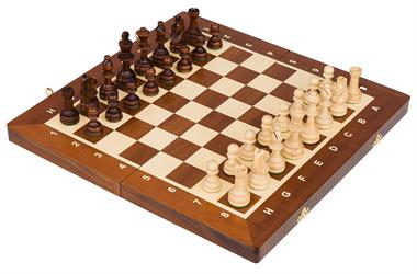 dřevěné šachy tradiční GD372 pacyg