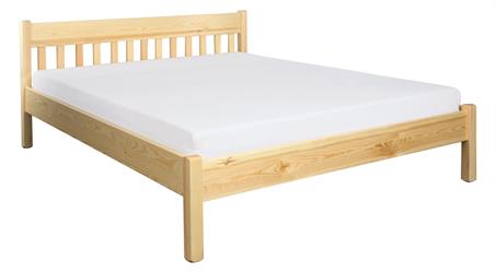 dřevěná dvojlůžková postel z masivního dřeva borovice LK116 pacyg