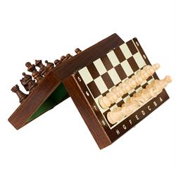 dřevěné šachy tradiční magnetické GD374 pacyg