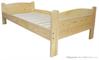 dřevěná jednolůžková postel z masivního dřeva Lozanna chalup