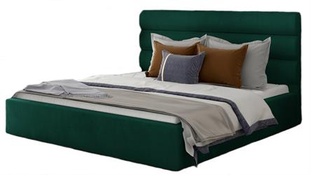 čalouněná dvoulůžková manželská postel Caramel ELTAP