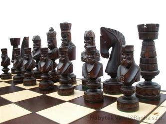 šachy dřevěné Cezar velký 102 mad