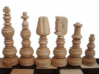 dřevěné šachy umělecké MARS 108 mad