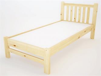dřevěná jednolůžková postel smrková Kinga maršal