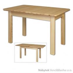 dřevěný jídelní rozkládací stůl borový z masivního dřeva borovice ST101 pacyg