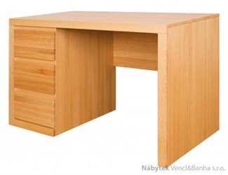 dřevěný bukový psací stůl, PC stolek z masivního dřeva buk BR401 pacyg
