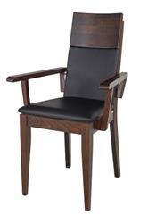 dřevěná čalouněna jídelní židle z masivního dřeva buk KT170 pacyg