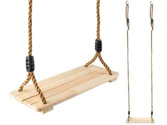 dětská dřevěná závěsná houpačka Swing maxy