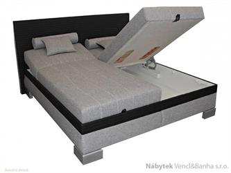 dvoulůžková čalouněná postel 180 Genovia polrym