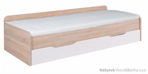 moderní rozkládací postel z dřevotřísky Twins maride