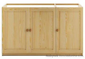 dřevěná dřezová kuchyňská skříňka KW111 pacyg