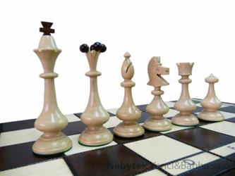 dřevěné šachy umělecké BESKID 166 mad