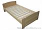 dřevěná jednolůžková postel z masivního dřeva Baltic chalup