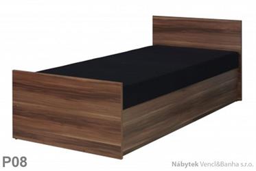 moderní jednolůžková postel z dřevotřísky Penelopa P08 maride