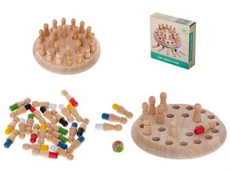 dřevěná hračka logické myšlení dekorace kik