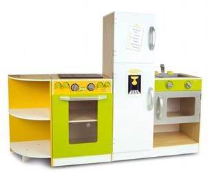 Dětská Velká modulární dřevěná kuchyňka FleX Concept krakpol