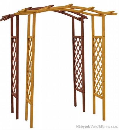 Dřevěná zahradní pergola, zahradní dekorace Pergola 5 jandr